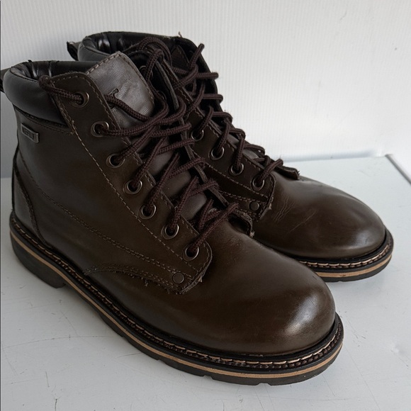 DEXTER WORK BOOTS MENS SIZE 9 BROWN